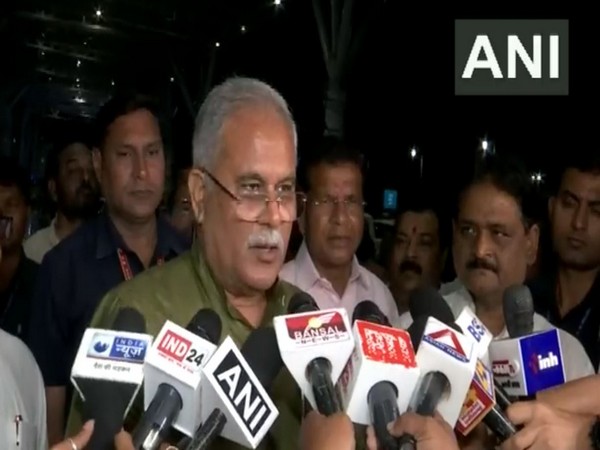 Chhattisgarh Chief Minister Bhupesh Baghel (Photo/ANI)