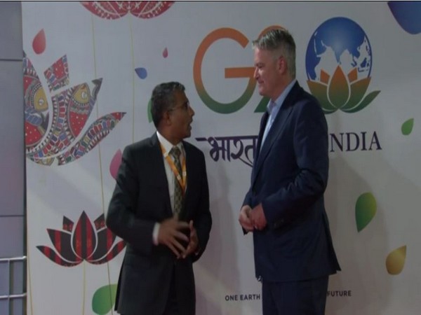 OECD Secretary-General Mathias Cormann arrives in New Delhi. (Photo/ANI)