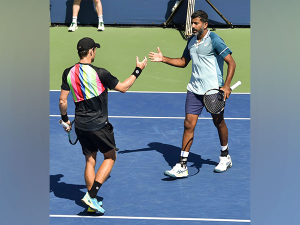 Rohan Bopanna and Matthew Ebden (Image: Twitter/ SAI Media)