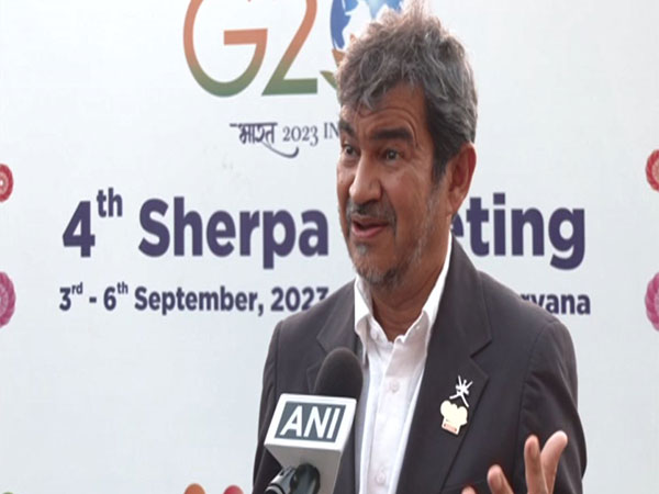 G20 Oman Sherpa Pankaj Khimpji (Photo/ANI)