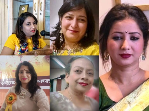 Five authors who will be honored (Photo: Press Secretary, Himalayan Literature Forum)