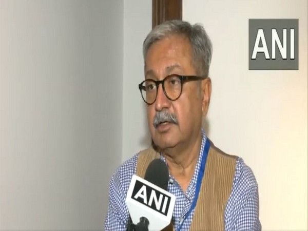 Raghvendra Singh, curator of exhibition 'Roots and Routes' (Photo/ANI)