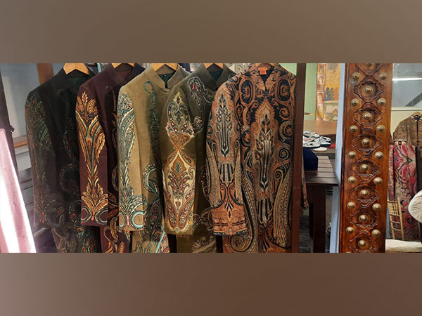 Art pieces at 'Roots and Routes' at Bharat Mandapam in Delhi's Pragati Maidan (Photo/ANI)