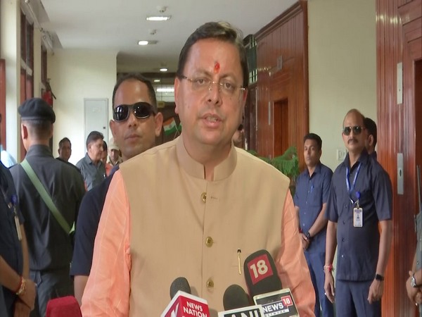 Uttarakhand Chief Minister Pushkar Singh Dhami. (Photo/ANI)
