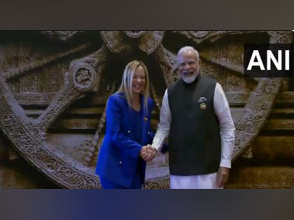 PM Narendra Modi with Italy PM Giorgia Meloni (Photo/ANI)