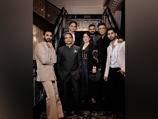Producers Karan Johar, Apoorva Mehta, Guneet Monga with director Nikhil Nagesh and Lakshya (Image source: Instagram)