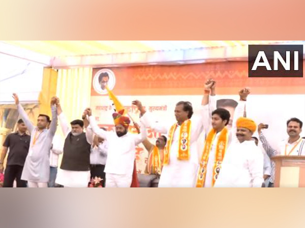 Rajendra Gudha joins Shiv Sena (Photo/ANI)