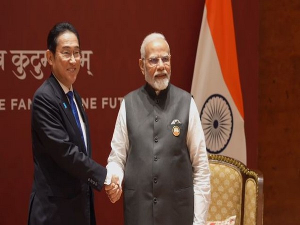 Japanese PM Fumio Kishida, Prime Minister Narendra Modi (Photo/ANI)