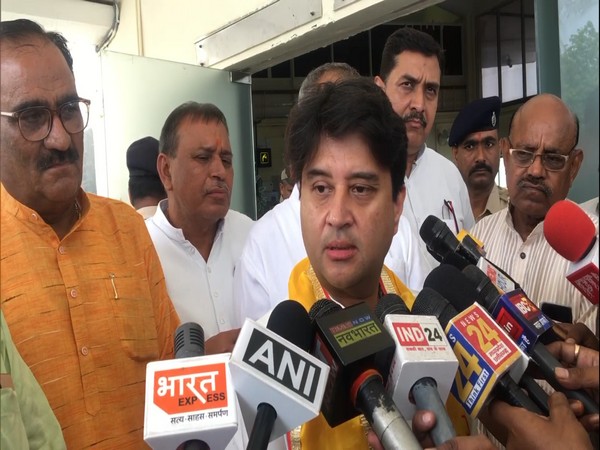 Union Civil Aviation Minister Jyotiraditya Scindia (Photo/ANI)