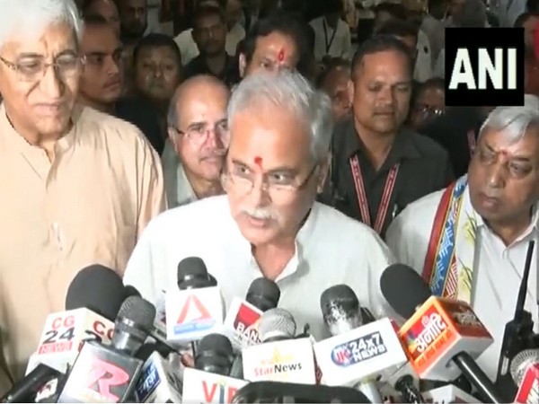 Chhattisgarh CM Bhupesh Baghel (Photo/ANI)
