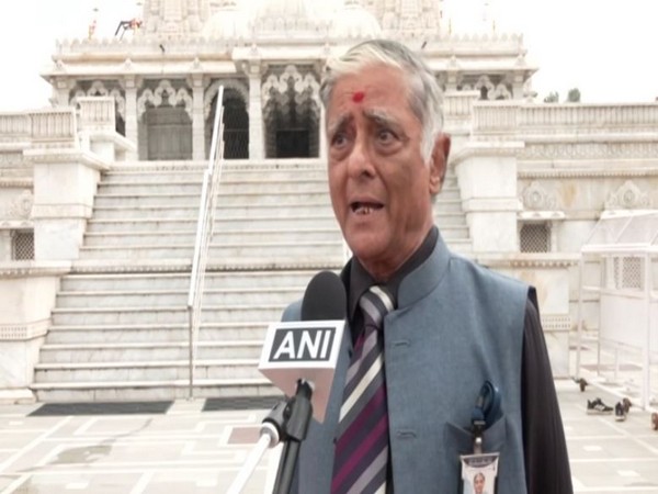  Joytindra Dave, Akshardham official (Photo/ANI)