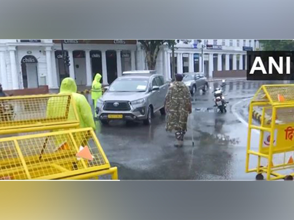 Security has been stepped up in parts of the national capital.(Photo/ANI)