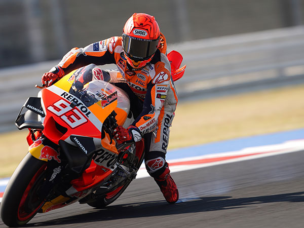 Repsol Honda team Marc Marquez (Image: Honda team)