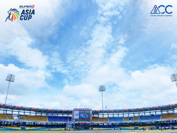 A visual from R Premadasa Stadium. (Photo- ACC Twitter)