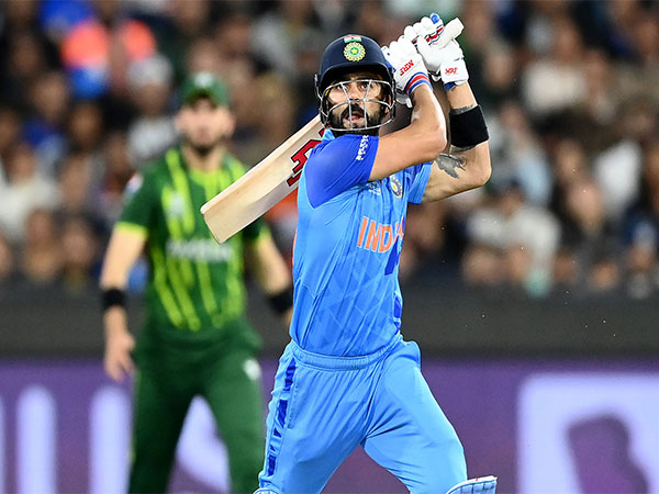 Virat Kohli in action against Pakistan. (Photo- ICC)