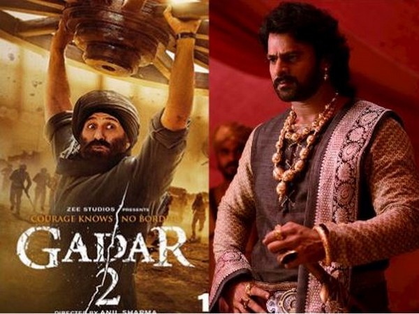 Gadar 2, Baahubali 2 (Image source: Twitter)