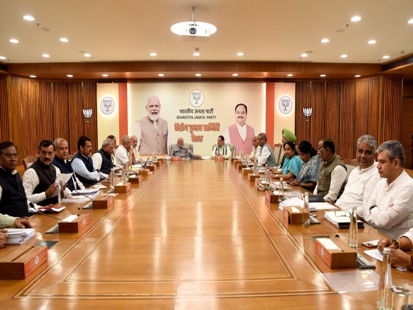 PM Modi and other BJP leaders at CEC meeting in August (File Photo/ANI)