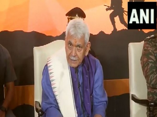 Jammu and Kashmir Lieutenant Governor Manoj Sinha (Photo/ANI)