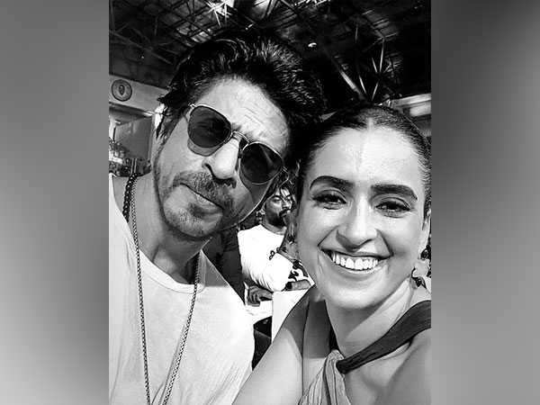 Actors Sanya Malhotra and Shah Rukh Khan (Image source: X)
