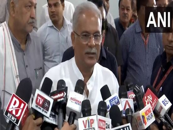 Chhattisgarh CM Bhupesh Baghel. (Photo/ANI)