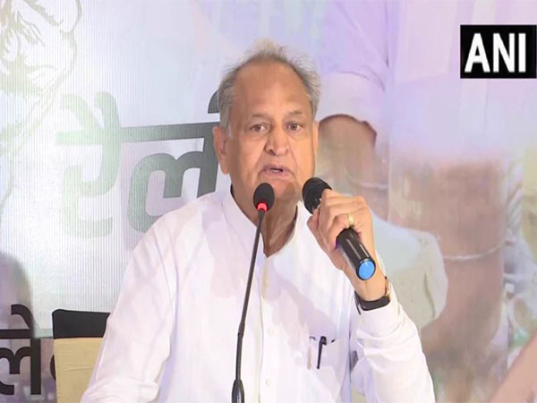 Rajasthan CM Ashok Gehlot. (Photo/ANI)