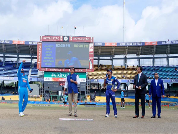 Indian and Sri Lanka captain at the toss (Image: Twitter/ BCCI)