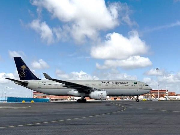 Saudia flight lands at Terminal 2 of Bengaluru Airport. (Photo Credit: BLRAirport/X)
