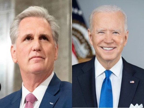 US President Joe Biden and Republican House Speaker Kevin McCarthy (File Images)