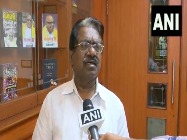 DMK spokesperson TKS Elangovan (Photo/ANI)