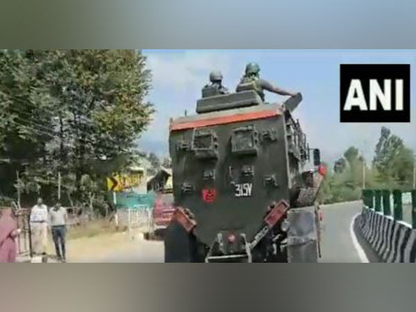 Encounter breaks out in Anantnag in Jammu and Kashmir on Wednesday (File Photo/ANI)