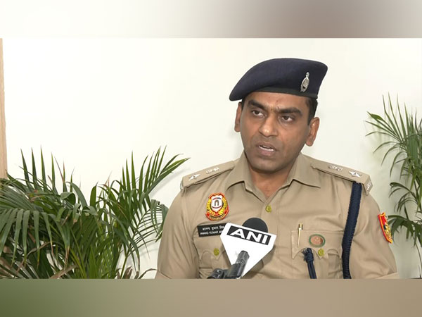 Delhi Police DCP Ops Anand Mishra (Photo/ANI)