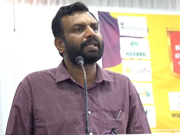 P Santosh Kumar, Member of Rajya Sabha. (Photo/ ANI)