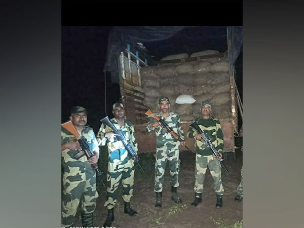 BSF seizes betel nuts in South Garo Hills (Photo/ANI)