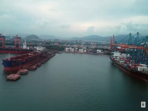 Visakhapatnam Port. (Photo/Visakhapatnam Port Authority YouTube) 