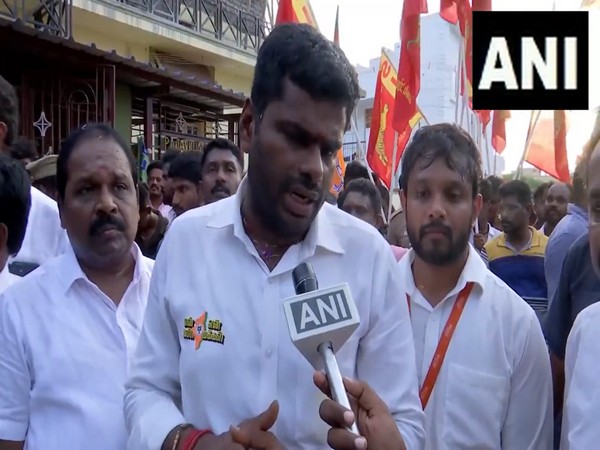 Tamil Nadu BJP President K Annamalai. (Photo/ANI)