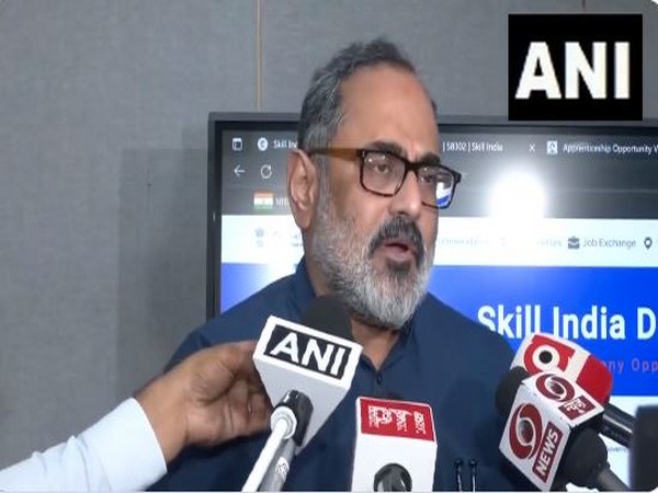 Union Minister Rajeev Chandrasekhar (Photo/ANI)