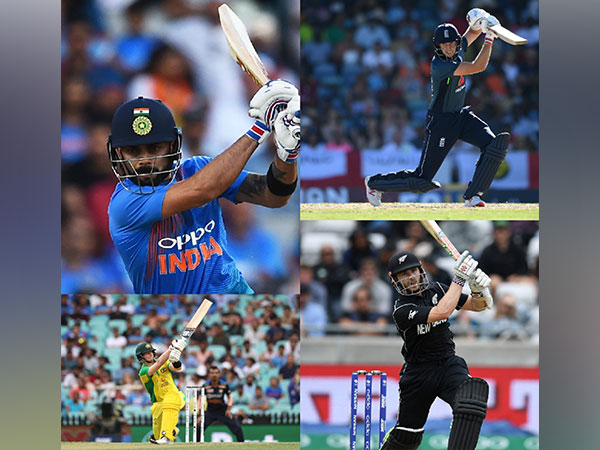 Virat Kohli, Joe Root, Kane Williamson and Steve Smith. (Photo- ICC)