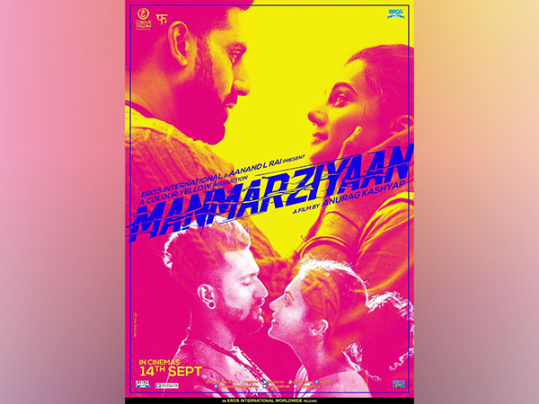 Poster of Manmarziyaan (Image source: Instagram)