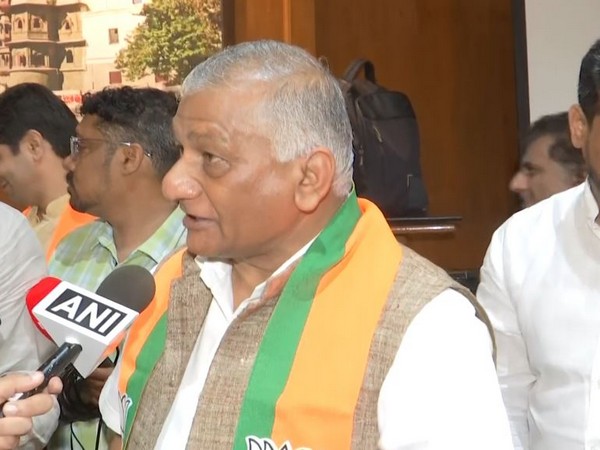 Union Minister General VK Singh (Photo/ANI)