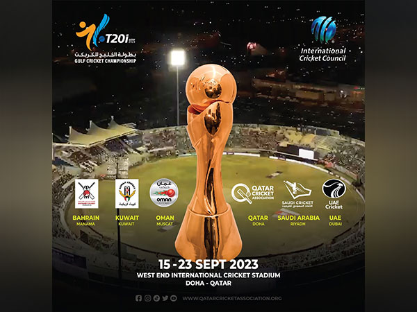 The Gulf Cricket T20I championship will be held in September. (Photo- ICC Twitter)