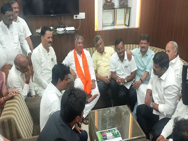 BJP demand permission for Ganesh festival celebrations at Idgah Maidan in Hubli (Image/ANI)