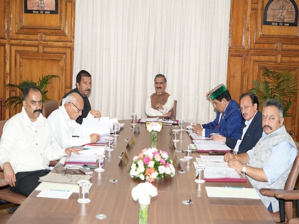 Himachal Pradesh Cabinet meeting (Image/ANI)