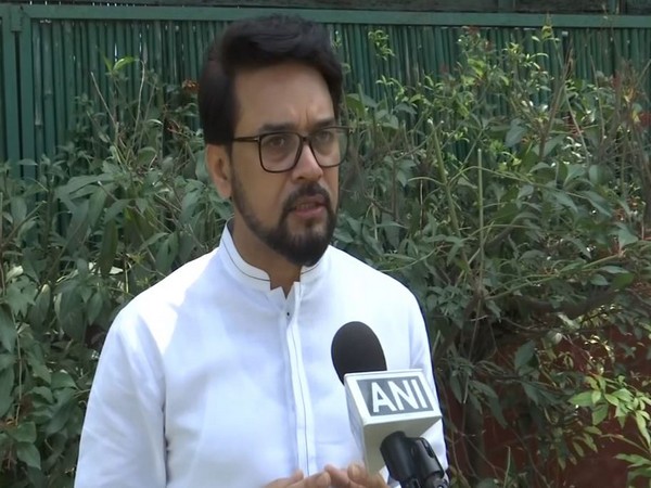 Union Minister for Information and Broadcasting Anurag Thakur (Photo/ANI)