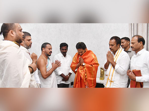 Andhra Pradesh CM YS Jagan Mohan Reddy Invited for Kanipakam Brahmotsavams (Photo/ANI)