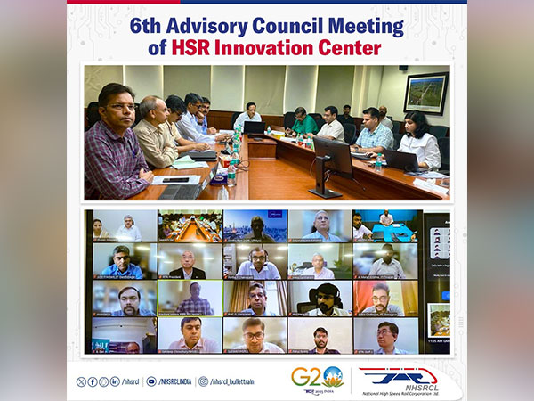 Sixth advisory meeting of HSR Innovation Center meeting (Photo/X @nhsrcl)