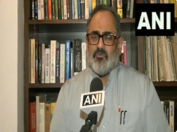 Union Minister Rajeev Chandrasekhar (Photo/ANI)