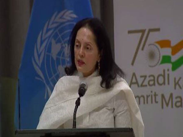 India's Permanent Representative to the UN, Ruchira Kamboj (Photo/ANI)