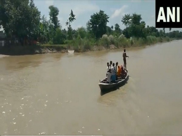 A visual of the spot where the boat overturned. (File photo/ANI)