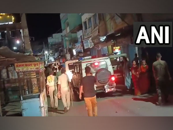 A visual from the spot where the police forces are camping (Photo/ANI)