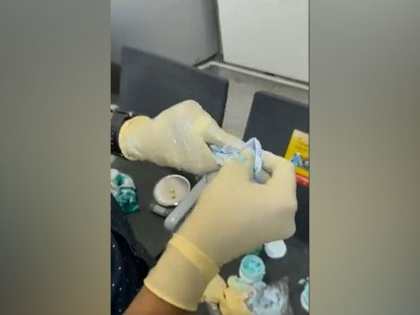 Seized gold (Photo credit/ Hyderabad Customs)